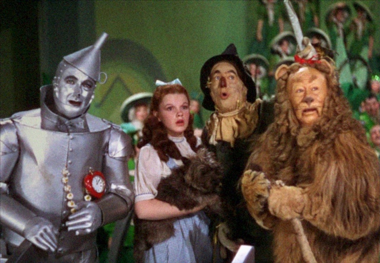 Wizard of Oz still with film grain